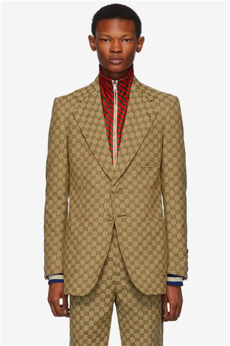 gucci blazer man|formal Gucci suits for men.